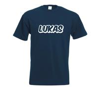 Lukas Prénom Garçon T-Shirt Imprimé Funshirt Design Impression