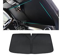LUKBUT Convient pour Nissan Juke 2020-2022, Pare-Soleil de Pare-Brise de Voiture, Pare-Soleil de Pare-Brise Noir Pliable, Protection intérieure de Voiture