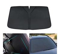 LUKBUT Convient pour Porsche Cayenne 2019-2021, Pare-Soleil de Pare-Brise, Pare-Soleil de Voiture à Couverture complète, Protection intérieure de Voiture