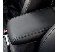 LUKBUT Convient pour Volkswagen Golf 6 2010-2013, coussin d'accoudoir de voiture en cuir, housse antidérapante pour accoudoir de voiture