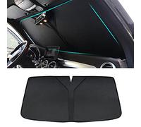 LUKBUT Convient pour Volkswagen Multivan T5 2007-2015, Pare-Soleil de Voiture, Pare-Brise de Voiture Pliable Noir, Facile à Utiliser.