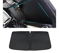 LUKBUT Convient pour Volkswagen T-ROC 2017-2023, Pare-Soleil de Pare-Brise de Voiture, Protection Solaire Pare-Soleil de fenêtre Avant Pliable, Facile à Utiliser