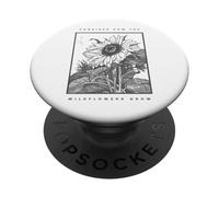 Luke 12:27 Matthieu 6:27 Consider How The Wildflowers Grow PopSockets PopGrip Adhésif