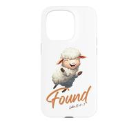 Luke 15:4-7 Parable of The Lost Sheep Found by Jesus Christ Coque pour iPhone 15 Pro