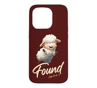 Luke 15:4-7 Parable of The Lost Sheep Found by Jesus Christ Coque pour iPhone 15 Pro