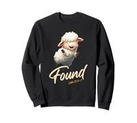 Luke 15:4-7 Parable of The Lost Sheep Found by Jesus Christ Sweatshirt
