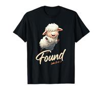 Luke 15:4-7 Parable of The Lost Sheep Found by Jesus Christ T-Shirt