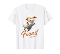 Luke 15:4-7 Parable of The Lost Sheep Found by Jesus Christ T-Shirt