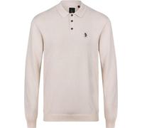 Luke 1977 - "Venice" Polo pour Homme Jersey Manches Longues GT5916 (S) (Beige)