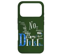 Luke Chapitre 12 Verse 51, Nouvelle Bible américaine Coque pour iPhone 17 Pro