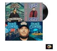 Luke Combs Collection « Complete Discography » : « This One's For You » / « What You See is What You Get » / « Growin » / « Gettin » Old / + Carte d'art bonus incluse