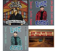 Luke Combs: Complete Studio Album (This One's For You Too / What You See Is What You Get / and More ) Art Card