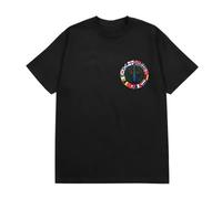 Luke Combs T-shirt unisexe pour adulte Tour ´23 Drapeaux, Noir, S