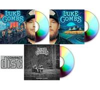 Luke Combs - Trilogy Collection 2022-2024 : Growin' Up + Gettin' Old + Fathers & Sons Lot de 3