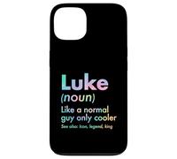 Luke Like A Normal Guy Only Cooler Legend King Prénom Coque pour iPhone 13