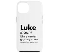 Luke Like A Normal Guy Only Cooler Legend King Prénom Coque pour iPhone 13