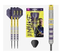 Target Darts Luke Littler Loadout Fléchettes à Pointe en Acier Swiss Point, Fléchette en Tungstène à 90%, 23G | Jeu de Fléchettes à Pointe en Acier, Édition Player Jeux Fléchettes Swiss Points