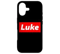 Luke Name Y2K Streetwear Y2K Costume de fête pour Lukes Coque pour iPhone 17