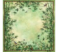 Lukery Tapis Boue de Diatomée Séchage Rapide Facile à Ranger (Bambou,80x80cm)