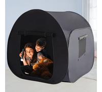 lukidoki Tente sensorielle pour enfants autistes, TDAH, SPD - Certification CPC Grande taille 119,4 x 119,4 cm Coin calme aide les enfants adultes à se détendre, réduire l'anxiété et améliorer la