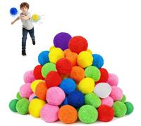 LUKIUP Lot de 30 Balles à Eau Réutilisables, Bombe a Eau Ballon Splash Balle, Jouets Aquatiques Enfants en Plein Air, pour Plage, Fête à la Piscine, Jeux Piscine