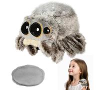 LUKIUP Peluche D'épaule, Araignée magnétique, Peluche Pascal Shoulder, Magnétique, Cadeau pour Garçons et Filles, Mode Quotidienne et Collection