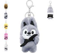 LUKIUP S-Kids Peluche, Peluche Kpop, 10 cm Skzoo Poupée Peluche, Stray Kids Jouets en Peluche,Anniversaire Cadeau, Kpop Fan