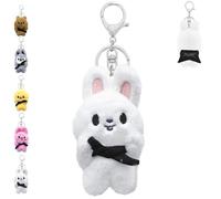 LUKIUP S-Kids Peluche, Peluche Kpop, 10 cm Skzoo Poupée Peluche, Stray Kids Jouets en Peluche,Anniversaire Cadeau, Kpop Fan