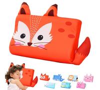 LUKIUP Schlummerkids Coussin pour enfant à mémoire de forme, 45 x 27 cm, motif d'animaux mignons et confortables, respirant, confortable, ergonomique, pour enfants à partir de 3 ans, renard