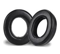 Lukvcoe Cuir d'agneau Coussinets pour Focal Clear Casque - Noir | pour Clear MG/Utopia/Elegia/Elex/Stellia/Celestee/Radiance, Cuir Agneau, Mousse à Mémoire, Isolation Audiophile