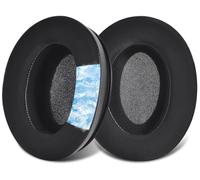 Lukvcoe Gel Rafraîchissant Coussinets pour Sennheiser HD280 Casque - Noir | pour HD280-Pro/HD281/HMD280/HMD281, Gel Fraîcheur, Soie Glacée, Isolation Phonique, Simple Installation