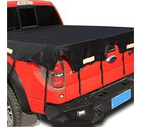 LUKYWANG Housse Voiture Housse de Protection for Benne de camionnette avec Ceinture élastique, bâche de Chargement Oxford imperméable Couverture De Camionnette(S)