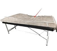 LUKYWANG Matelas Table De Massage Housse de Protection for Matelas Beauty, Housse en Plastique for tête et Pieds, Housse Anti-poussière for Matelas à Cils Coussin Massage(Whole Plastic Cover,180x60)