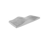 LUKYWANG Matelas Table De Massage Surmatelas en Mousse for lit de Cils, Mousse Haute densité, Doux au Toucher, étireur de Cils, surmatelas de lit de Massage incurvé Coussin Massage(Gray)