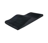 LUKYWANG Matelas Table De Massage Surmatelas et Couvre-lit for Cils, Coussin Ergonomique incurvé for Table de Massage, Matelas for Cils for Salon de beauté Coussin Massage(Black Mattress,180x60 cm)