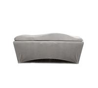 LUKYWANG Matelas Table De Massage Surmatelas incurvé en Mousse à mémoire de Forme Rose Lash Beds Coussin Massage(Light Gray)