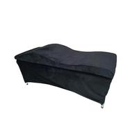 LUKYWANG Matelas Table De Massage Table de Massage en Velours for Extensions de Cils incurvées, Matelas for Salon de beauté Coussin Massage(Black Set,L180 W60 CM)