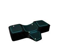 LUKYWANG Oreillers De Massage Surmatelas et Couvre-lit for Cils, Oreillers Ergonomique incurvé for Table de Massage, Oreillers for Cils for Salon de beauté Coussin Massage(Black Pillow,180x70 cm)