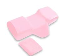 LUKYWANG Oreillers De Massage Surmatelas et Couvre-lit for Cils, Oreillers Ergonomique incurvé for Table de Massage, Oreillers for Cils for Salon de beauté Coussin Massage(Pink Pillow,180x60 cm)