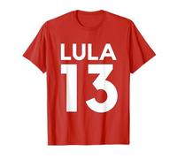 Lula 13 Print on Both Sides: Front and Back T-Shirt