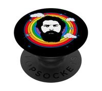 Lula 2022 Président du Brésil Vintage Lula Amour Love PopSockets PopGrip Adhésif