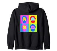 Lula Brésil Rétro Vintage Pop Art Sweat à Capuche
