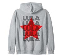 Lula du Brésil Style Rétro Typographie Art Sweat à Capuche