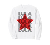 Lula du Brésil Style Rétro Typographie Art Sweatshirt