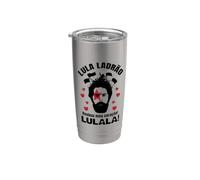 Lula Voleur qui a volé mon cœur Lula Brésil Gobelet isotherme en acier inoxydable double paroi
