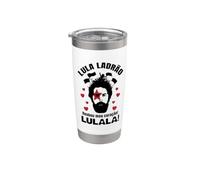 Lula Voleur qui a volé mon cœur Lula Brésil Gobelet isotherme en acier inoxydable double paroi