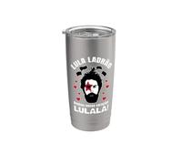 Lula Voleur qui a volé mon cœur Lula Brésil Gobelet isotherme en acier inoxydable double paroi