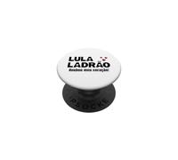 Lula Voleur Qui a volé Mon cœur Lula Brésil PopSockets PopGrip Adhésif