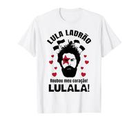 Lula Voleur Qui a volé Mon cœur Lula Brésil T-Shirt Graphique avec Valeur, Homme, Blanc, XL