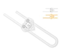 lulabi 8137000 Bloque Portes ABS Mickey, 21.9 x 5.1 cm